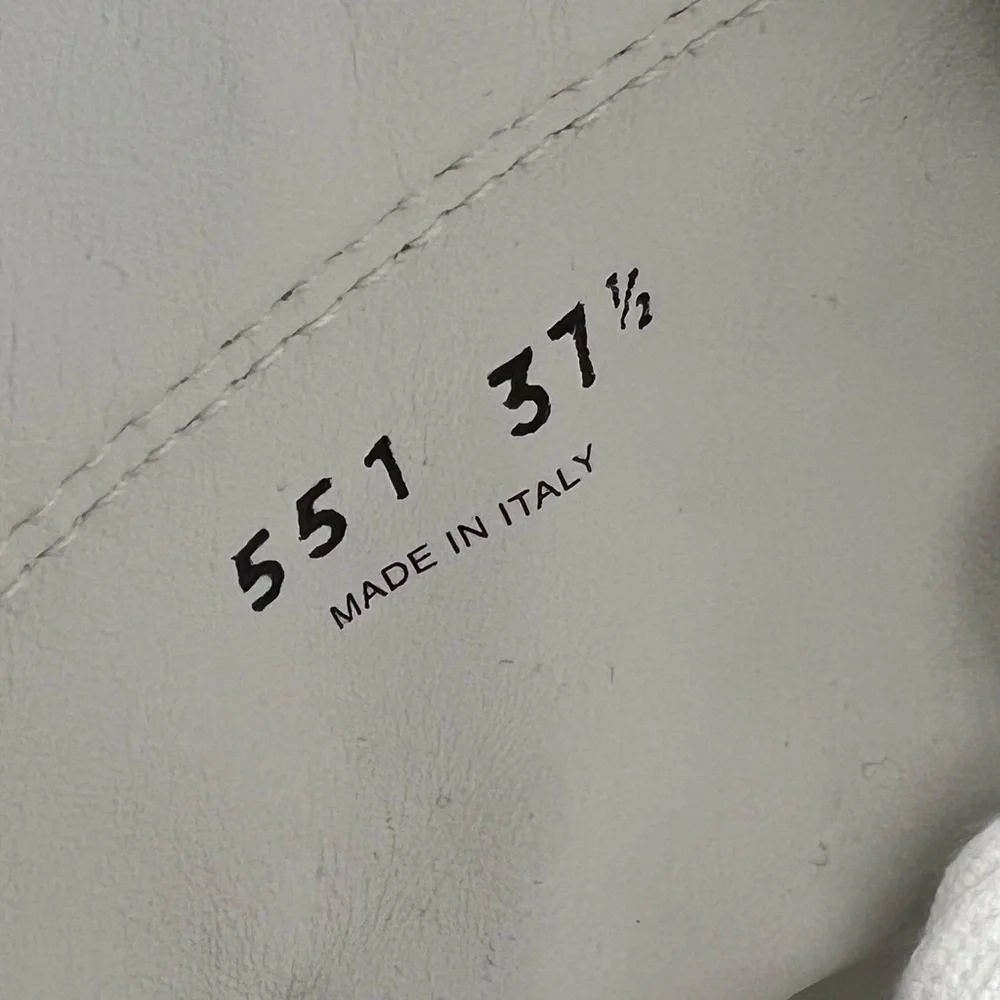 Prada Cassetta Wheel High-Top Sneakers White Women’s EU 37.5/US 7.5 - Picture 5 of 8